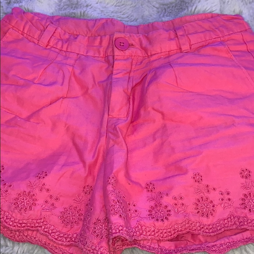 Gap pink shorts.